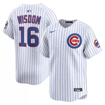 Men's Chicago Cubs Patrick Wisdom Nike White Alternate Limited Player Jersey Men's Chicago Cubs Patrick Wisdom Nike White Alternate Limited Player Jersey
