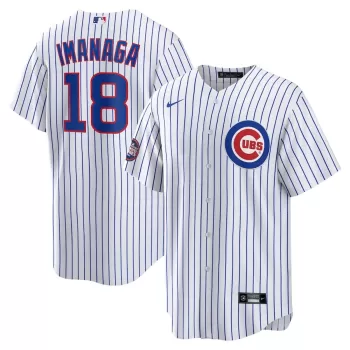 Men's Chicago Cubs Shōta Imanaga Nike White 2025 MLB World Tour: Tokyo Series Home Replica Player Jersey Men's Chicago Cubs Shōta Imanaga Nike White 2025 MLB World Tour: Tokyo Series Home Replica Player Jersey