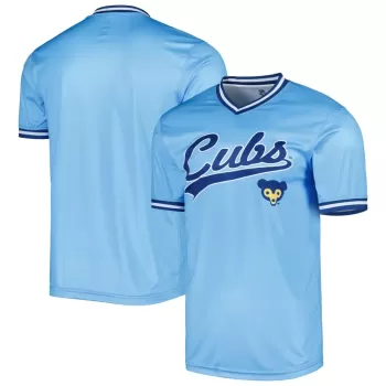 Men's Chicago Cubs Stitches Light Blue Cooperstown Collection Team Jersey Men's Chicago Cubs Stitches Light Blue Cooperstown Collection Team Jersey