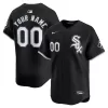 Men's Chicago White Sox Nike Black Alternate Limited Custom Jersey Men's Chicago White Sox Nike Black Alternate Limited Custom Jersey