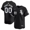 Men's Chicago White Sox Nike Black Alternate Limited Custom Jersey Men's Chicago White Sox Nike Black Alternate Limited Custom Jersey