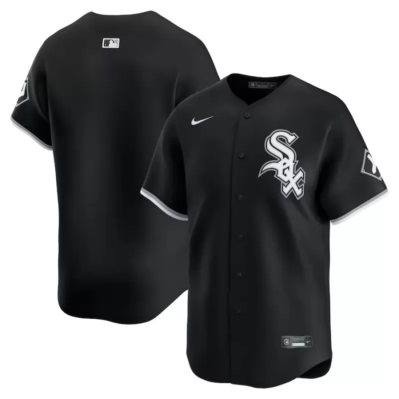 Men's Chicago White Sox Nike Black Alternate Limited Jersey Men's Chicago White Sox Nike Black Alternate Limited Jersey