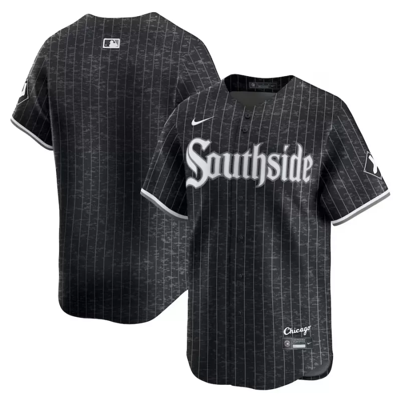 Men's Chicago White Sox Nike Black City Connect Limited Jersey Men's Chicago White Sox Nike Black City Connect Limited Jersey
