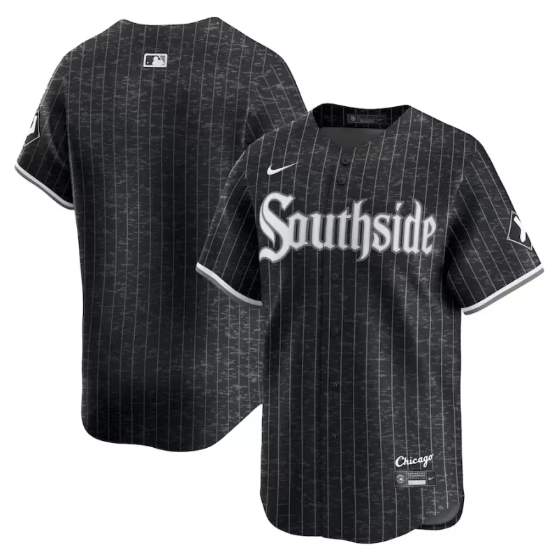 Men's Chicago White Sox Nike Black City Connect Limited Jersey Men's Chicago White Sox Nike Black City Connect Limited Jersey