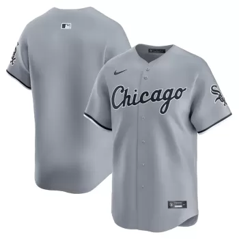 Men's Chicago White Sox Nike Gray Road Limited Jersey Men's Chicago White Sox Nike Gray Road Limited Jersey