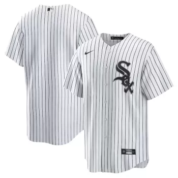 Men's Chicago White Sox Nike White Big & Tall Home Replica Team Jersey Men's Chicago White Sox Nike White Big & Tall Home Replica Team Jersey