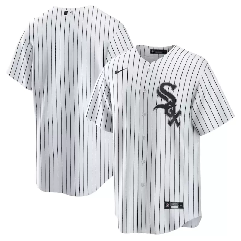 Men's Chicago White Sox  Nike White Big & Tall Home Replica Team Jersey