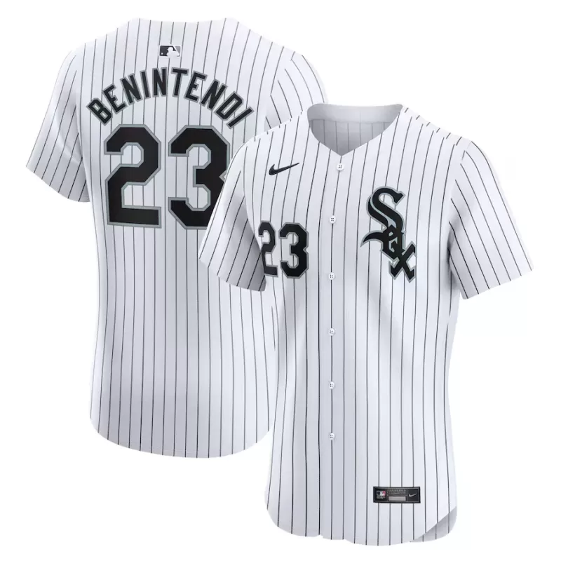 Men's Chicago White Sox Andrew Benintendi Nike White Home Elite Player Jersey Men's Chicago White Sox Andrew Benintendi Nike White Home Elite Player Jersey