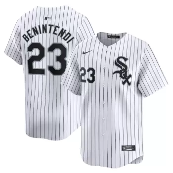 Men's Chicago White Sox Andrew Benintendi Nike White Home Limited Player Jersey Men's Chicago White Sox Andrew Benintendi Nike White Home Limited Player Jersey