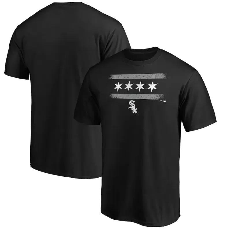 Men's Chicago White Sox Black Team Adrenaline T-Shirt