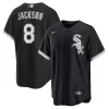 Men's Chicago White Sox Bo Jackson Nike Black Alternate 2 Replica Jersey Men's Chicago White Sox Bo Jackson Nike Black Alternate 2 Replica Jersey