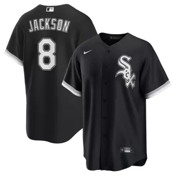 Men's Chicago White Sox Bo Jackson Nike Black Alternate 2 Replica Jersey Men's Chicago White Sox Bo Jackson Nike Black Alternate 2 Replica Jersey
