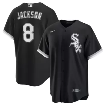 Men's Chicago White Sox Bo Jackson Nike Black Alternate Cooperstown Collection Replica Player Jersey Men's Chicago White Sox Bo Jackson Nike Black Alternate Cooperstown Collection Replica Player Jersey