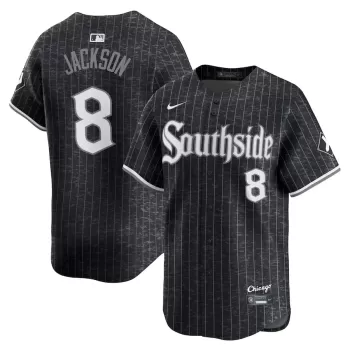 Men's Chicago White Sox Bo Jackson Nike Black City Connect Retired Player Jersey Men's Chicago White Sox Bo Jackson Nike Black City Connect Retired Player Jersey