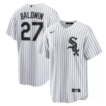 Men's Chicago White Sox Brooks Baldwin Nike White Home Replica Jersey Men's Chicago White Sox Brooks Baldwin Nike White Home Replica Jersey