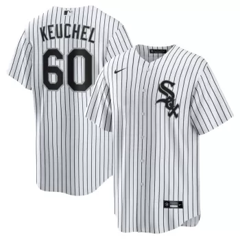 Men's Chicago White Sox Dallas Keuchel Nike White/Black Home Replica Player Jersey Men's Chicago White Sox Dallas Keuchel Nike White/Black Home Replica Player Jersey