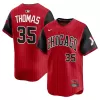 Men's Chicago White Sox Frank Thomas Nike Red/Black 2025 City Connect Limited Retired Player Jersey