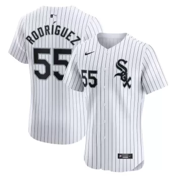 Men's Chicago White Sox José Rodríguez Nike White Home Elite Player Jersey Men's Chicago White Sox José Rodríguez Nike White Home Elite Player Jersey