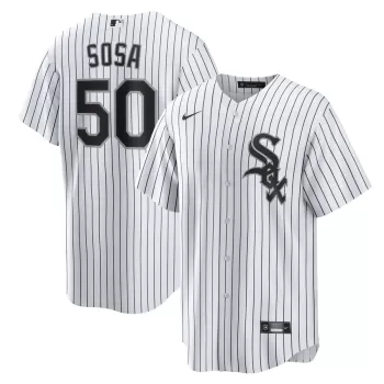 Men's Chicago White Sox Lenyn Sosa Nike White Home Replica Jersey Men's Chicago White Sox Lenyn Sosa Nike White Home Replica Jersey