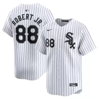 Men's Chicago White Sox Luis Robert Jr. Nike White Home Limited Player Jersey Men's Chicago White Sox Luis Robert Jr. Nike White Home Limited Player Jersey