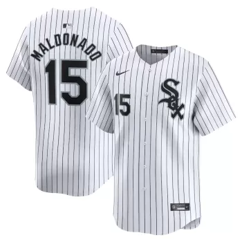 Men's Chicago White Sox Martín Maldonado Nike White Home Limited Player Jersey Men's Chicago White Sox Martín Maldonado Nike White Home Limited Player Jersey