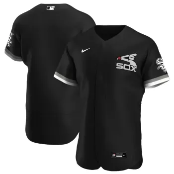 Men's Chicago White Sox Nike Black Alternate Authentic Team Jersey Men's Chicago White Sox Nike Black Alternate Authentic Team Jersey