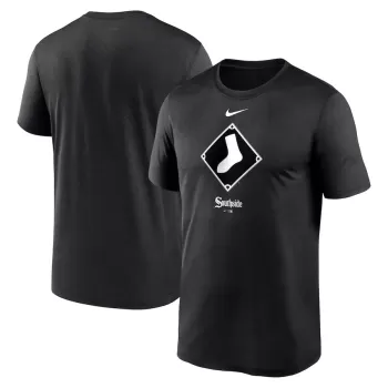 Men's Chicago White Sox Nike Black City Connect Logo T-Shirt Men's Chicago White Sox Nike Black City Connect Logo T-Shirt