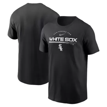 Men's Chicago White Sox Nike Black Team Engineered Performance T-Shirt Men's Chicago White Sox Nike Black Team Engineered Performance T-Shirt