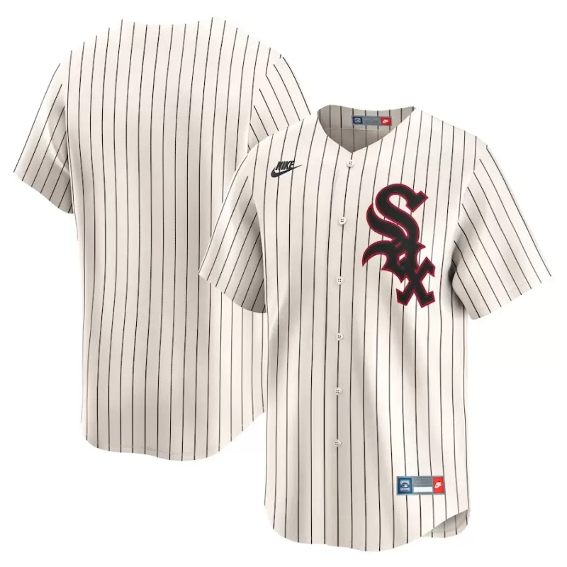 Men's Chicago White Sox Nike Cream Cooperstown Collection Limited Jersey Men's Chicago White Sox Nike Cream Cooperstown Collection Limited Jersey