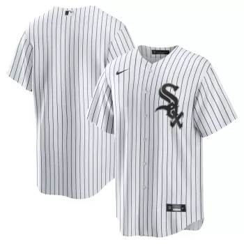 Men's Chicago White Sox Nike White Home Blank Replica Jersey Men's Chicago White Sox Nike White Home Blank Replica Jersey