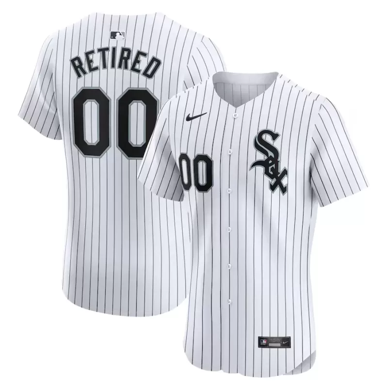 Men's Chicago White Sox Nike White Home Elite Pick-A-Player Retired Roster Jersey Men's Chicago White Sox Nike White Home Elite Pick-A-Player Retired Roster Jersey