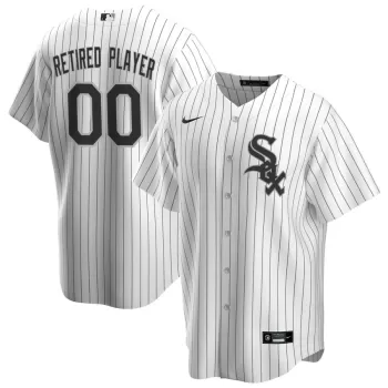 Men's Chicago White Sox Nike White Home Pick-A-Player Retired Roster Replica Jersey Men's Chicago White Sox Nike White Home Pick-A-Player Retired Roster Replica Jersey