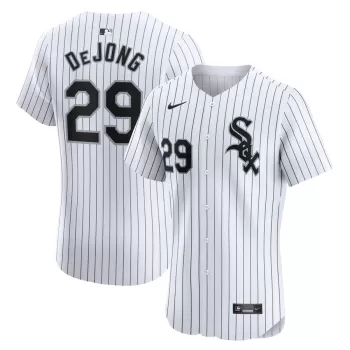 Men's Chicago White Sox Paul DeJong Nike White Home Elite Player Jersey Men's Chicago White Sox Paul DeJong Nike White Home Elite Player Jersey