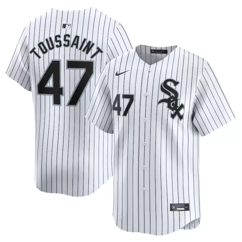 Men's Chicago White Sox Touki Toussaint Nike White Home Limited Player Jersey Men's Chicago White Sox Touki Toussaint Nike White Home Limited Player Jersey