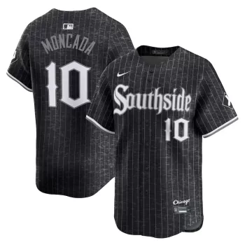 Men's Chicago White Sox Yoán Moncada Nike Black City Connect Player Jersey Men's Chicago White Sox Yoán Moncada Nike Black City Connect Player Jersey