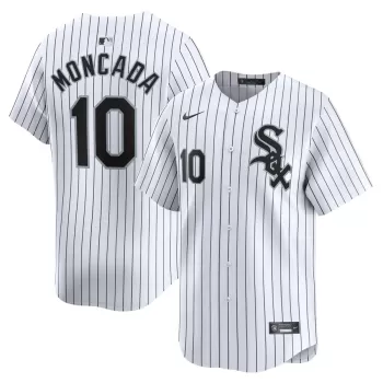 Men's Chicago White Sox Yoan Moncada Nike White Home Limited Player Jersey Men's Chicago White Sox Yoan Moncada Nike White Home Limited Player Jersey