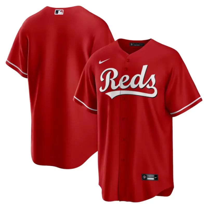 Men's Cincinnati Reds Nike Red Big & Tall Alternate Replica Team Jersey Men's Cincinnati Reds Nike Red Big & Tall Alternate Replica Team Jersey