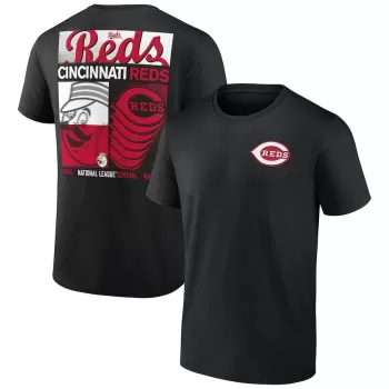 Men's Cincinnati Reds Black In Good Graces T-Shirt Men's Cincinnati Reds Black In Good Graces T-Shirt