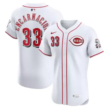 Men's Cincinnati Reds Christian Encarnacion-Strand Nike White Home Elite Jersey Men's Cincinnati Reds Christian Encarnacion-Strand Nike White Home Elite Jersey