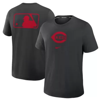 Men's Cincinnati Reds Nike Black Authentic Collection Early Work Tri-Blend Performance T-Shirt Men's Cincinnati Reds Nike Black Authentic Collection Early Work Tri-Blend Performance T-Shirt