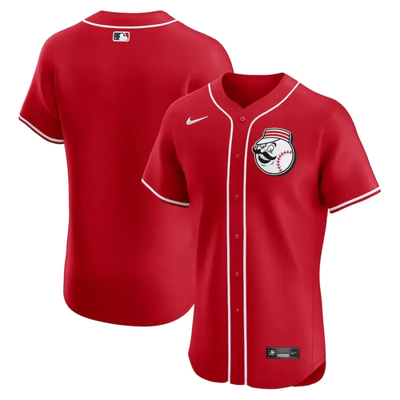 Men's Cincinnati Reds Nike Red Alternate Elite Jersey Men's Cincinnati Reds Nike Red Alternate Elite Jersey