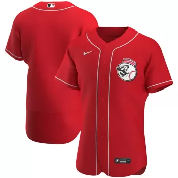 Men's Cincinnati Reds Nike Scarlet Alternate Authentic Team Logo Jersey Men's Cincinnati Reds Nike Scarlet Alternate Authentic Team Logo Jersey
