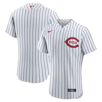 Men's Cincinnati Reds Nike White 2022 MLB at Field of Dreams Game Authentic Team Jersey Men's Cincinnati Reds Nike White 2022 MLB at Field of Dreams Game Authentic Team Jersey