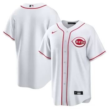 Men's Cincinnati Reds Nike White Home Blank Replica Jersey Men's Cincinnati Reds Nike White Home Blank Replica Jersey