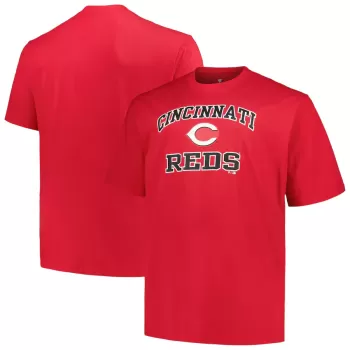 Men's Cincinnati Reds Profile Red Big & Tall Heart & Soul T-Shirt