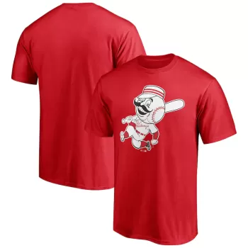 Men's Cincinnati Reds Red Cooperstown Collection Huntington T-Shirt