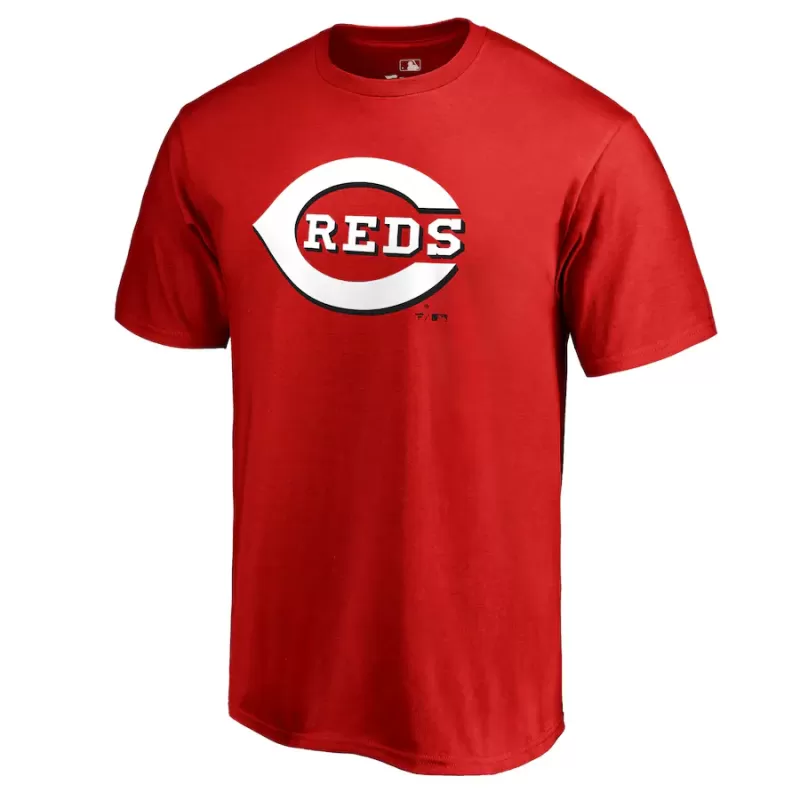 Men's Cincinnati Reds Red Team Wordmark T-Shirt Men's Cincinnati Reds Red Team Wordmark T-Shirt