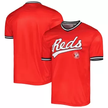 Men's Cincinnati Reds Stitches Red Cooperstown Collection Team Jersey Men's Cincinnati Reds Stitches Red Cooperstown Collection Team Jersey