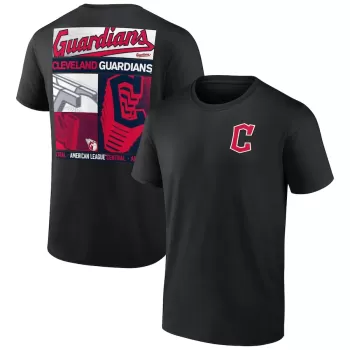 Men's Cleveland Guardians Black In Good Graces T-Shirt