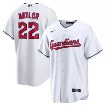 Men's Cleveland Guardians Josh Naylor Nike White Home Replica Jersey Men's Cleveland Guardians Josh Naylor Nike White Home Replica Jersey